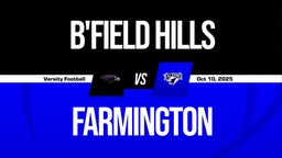 10/10 Highlights vs B'field Hills