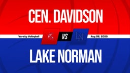 Cen. Davidson vs Lake Norman Girls Varsity Volleyball Game Recap