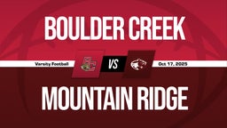 10/17 Highlights vs Boulder Creek