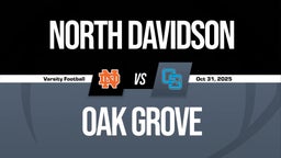 10/31 Highlights vs North Davidson