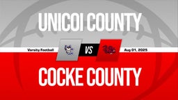 Cocke County Boys Varsity Football Team Highlight