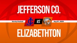 Jefferson Co. Boys Varsity Football Team Highlight