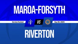 09/26 Highlights vs Maroa-Forsyth