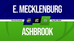 E. Mecklenburg vs Ashbrook Boys Varsity Football Game Recap
