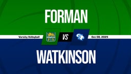 10/8 Highlights vs Forman