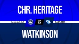 10/27 Highlights vs Chr. Heritage