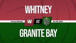 10/20 Highlights vs Whitney