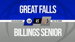 10/16 Highlights @ Billings Senior