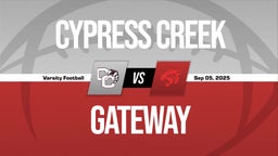 09/5 Highlights vs Cypress Creek