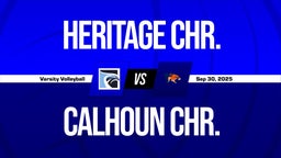 09/30 Highlights @ Calhoun Chr.