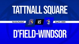 Tattnall Square vs D'field-Windsor Boys Varsity Football Game Recap
