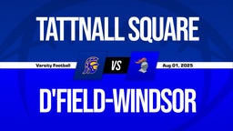 D'field-Windsor Boys Varsity Football Team Highlight