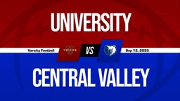 09/12 Highlights vs University