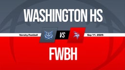 09/11 Highlights vs Washington HS