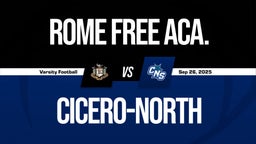09/26 Highlights vs Rome Free Aca.
