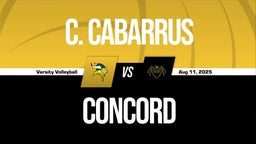08/11 Highlights vs C. Cabarrus