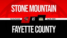 Stone Mountain Boys Varsity Football Team Highlight