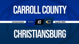 08/29 Highlights vs Carroll County