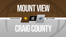 09/19 Highlights vs Mount View