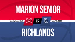 01/14 Highlights vs Marion Senior