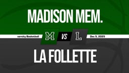 12/4 Highlights vs Madison Mem.