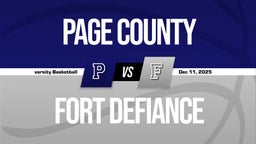 12/10 Highlights vs Page County