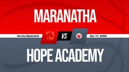 12/17 Highlights vs Maranatha
