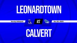 10/22 Highlights vs Leonardtown