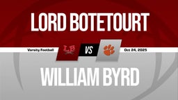 10/24 Highlights vs Lord Botetourt