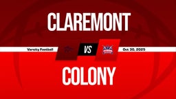 10/30 Highlights vs Claremont