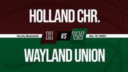 12/19 Highlights @ Wayland Union