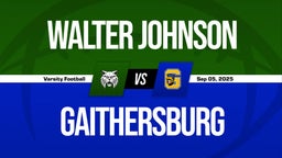 09/5 Highlights vs Walter Johnson