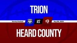 Trion Boys Varsity Football Team Highlight