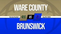 Ware County vs Brunswick Boys Varsity Football Game Recap