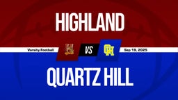 09/19 Highlights vs Highland