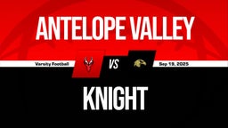 09/19 Highlights vs Antelope Valley
