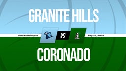 09/16 Highlights vs Granite Hills