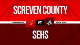 Screven County vs SEHS Boys Varsity Football Game Recap