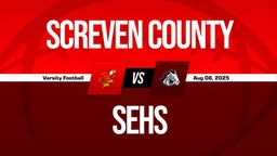 Screven County vs SEHS Boys Varsity Football Game Recap