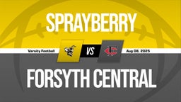 Sprayberry vs Forsyth Central Boys Varsity Football Game Recap