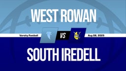 West Rowan vs South Iredell Boys Varsity Football Game Recap