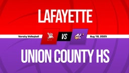 08/18 Highlights @ Union County HS