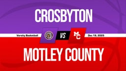 12/19 Highlights vs Crosbyton