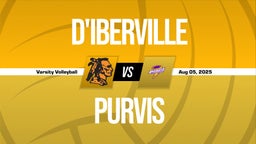 D'Iberville vs Purvis Girls Varsity Volleyball Game Recap