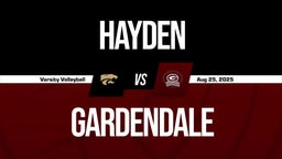 08/25 Highlights vs Hayden