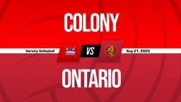 08/21 Highlights vs Colony