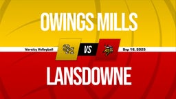 09/16 Highlights vs Owings Mills