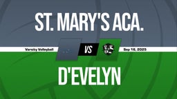 09/16 Highlights vs St. Mary's Aca.