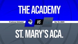 10/16 Highlights @ St. Mary's Aca.