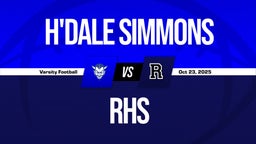 10/23 Highlights vs H'dale Simmons